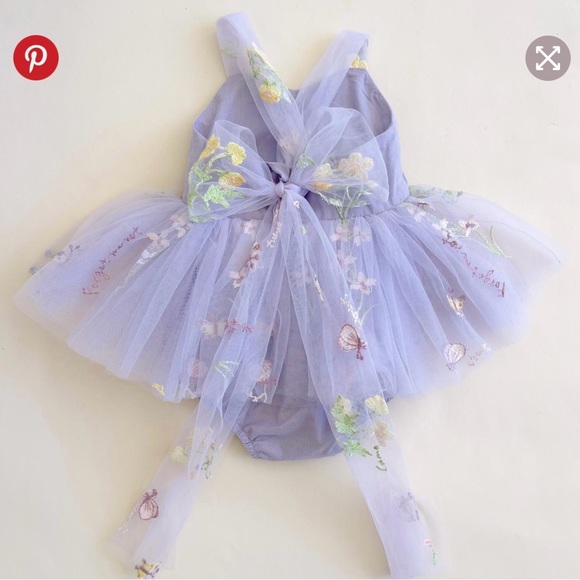 Arabella and Rose Sugar Plum Romper - Picture 2 of 13